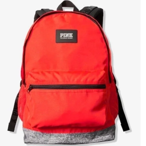 Victoria\'s Secret PINK Campus Backpack Neon Coral NEW $_57.JPG?set_id=8800005007 main image 3